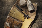 Couteau Opinel N°08 Horizon moutarde & noir