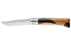 Couteau Opinel N°08 Chaperon lame poliglace et manche 4 bois