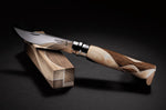 Couteau Opinel N°08 Chaperon lame poliglace et manche 4 bois