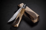 Couteau Opinel N°08 Chaperon lame poliglace et manche 4 bois