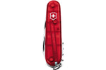 Couteau suisse Victorinox Spartan rouge translucide 91mm 12 fonctions