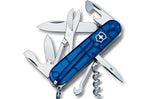Couteau suisse Victorinox Climber bleu translucide 91mm 14 fonctions