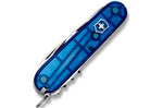 Couteau suisse Victorinox Climber bleu translucide 91mm 14 fonctions