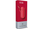 Etui cuir rouge Victorinox Style Icon pour couteaux suisses 7cm