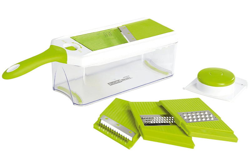 Mandoline multifonction réglable Kitchen Artist 4 lames interchangeables acier inox