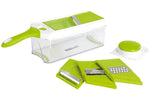 Mandoline multifonction réglable Kitchen Artist 4 lames interchangeables acier inox