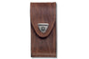 Etui cuir marron Victorinox pour couteaux suisses 9,1cm - 15 à 23 pièces