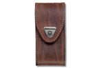 Etui cuir marron Victorinox pour couteaux suisses 9,1cm - 15 à 23 pièces