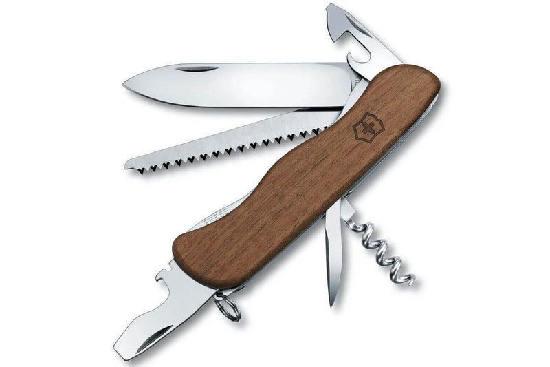 Couteau suisse Victorinox Forester Wood bois de noyer 111mm 10 fonctions
