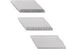 Mandoline Rösle en acier inoxydable 18/10 + 3 inserts