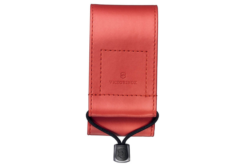 Etui cuir synthétique rouge Victorinox pour couteaux suisses 9,1cm - 15 à 23 pièces