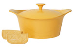 Coffret L'incroyable cocotte 24cm mangue avec poignée et maniques incluses - Édition limitée 2026