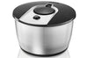 Essoreuse à salade Gefu PUSH IT en acier inoxydable 5L