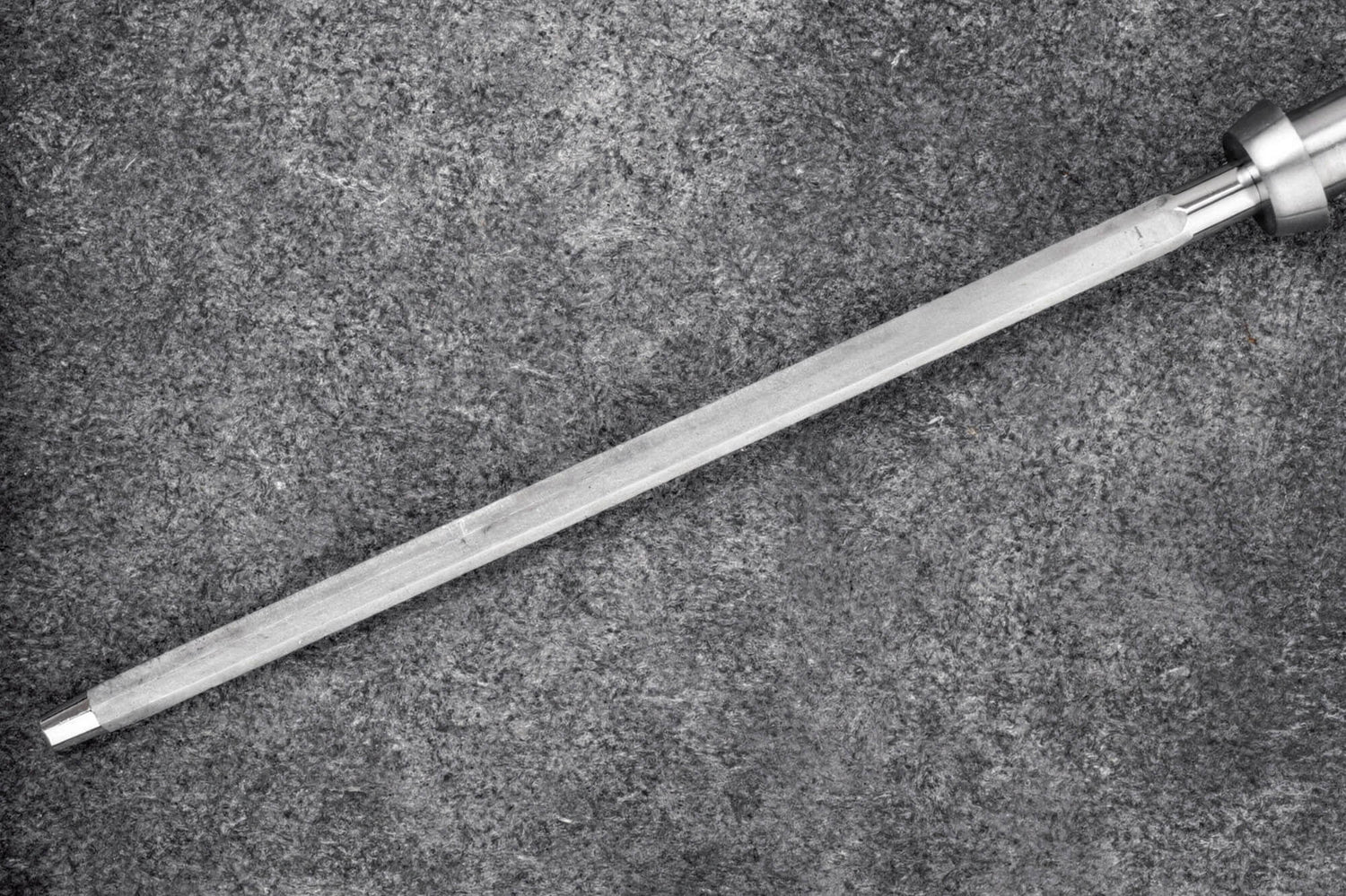 Fusil à aiguiser Fukito Olive diamant mèche ronde 20cm