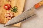 Couteau de chef 21cm Sayuto Érable Damas 12Cr