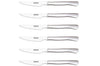 Coffret de 6 couteaux à steak Arcos acier inox monobloc lames lisses