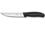 6 Couteaux à steak Gaucho lame 14cm manche noir Victorinox 6.7903.14