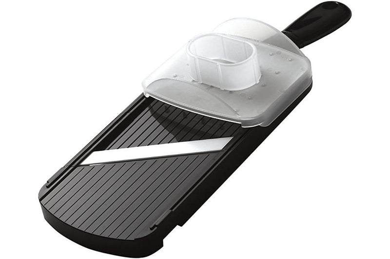 Mandoline céramique KYOCERA noire réglable avec protège doigts
