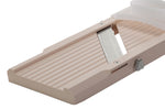 Mandoline japonaise professionnelle Super Benriner 3 lames + poussoir - Epaisseur réglable 0,5 à 4mm