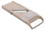 Mandoline japonaise professionnelle Super Benriner 3 lames + poussoir - Epaisseur réglable 0,5 à 4mm