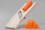 Mandoline japonaise professionnelle Super Benriner 3 lames + poussoir - Epaisseur réglable 0,5 à 4mm