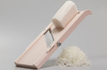Mandoline japonaise professionnelle Super Benriner 3 lames + poussoir - Epaisseur réglable 0,5 à 4mm
