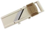 Mandoline japonaise 3 lames acier inox + poussoir