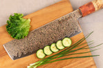 Couteau nakiri 17cm Sayuto Érable Damas 12Cr