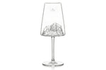 Coffret verre à vin Alaskan Maker Topographic Mont Blanc