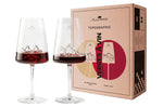 Coffret de 2 verres à vin Alaskan Maker Topographic Tre Cime di Lavaredo & Tofane