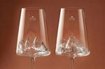 Coffret de 2 verres à vin Alaskan Maker Topographic Tre Cime di Lavaredo & Tofane