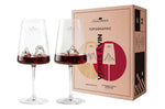 Coffret de 2 verres à vin Alaskan Maker Topographic Grand Canyon & Mont Cervin