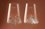 Coffret de 2 verres à vin Alaskan Maker Topographic Grand Canyon & Mont Cervin