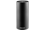 Bloc universel design rond noir Arcos intérieur amovible fibres PP