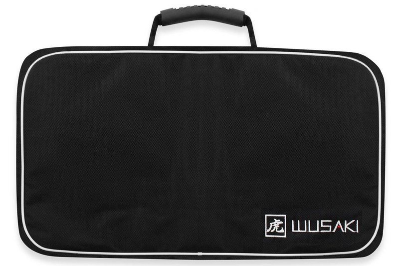 Mallette vide Wusaki pour 21 couteaux et ustensiles + 1 grande poche de rangement
