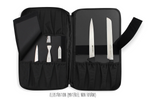 Mallette vide Wusaki pour 21 couteaux et ustensiles + 1 grande poche de rangement