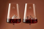 Coffret de 2 verres à vin Alaskan Maker Topographic Mont Blanc & Everest