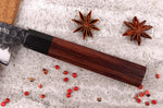 Couteau honesuki Sayuto Séquoia San Mai martelé 15cm