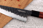 Couteau honesuki Sayuto Séquoia San Mai martelé 15cm
