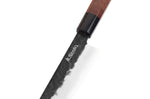 Couteau santoku Sayuto Séquoia San Mai martelé 13,5cm