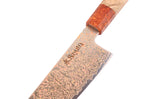 Couteau santoku 18cm Sayuto Érable Damas 12Cr