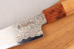 Couteau universel 14cm Sayuto Érable Damas 12Cr