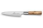 Malette Sabatier International 3 couteaux de cuisine style japonais manche Zebrano