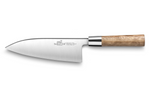 Malette Sabatier International 3 couteaux de cuisine style japonais manche Zebrano
