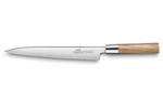 Malette Sabatier International 3 couteaux de cuisine style japonais manche Zebrano
