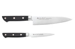 Coffret 2 couteaux japonais Satake Cutlery ABS chef 18cm + office 9cm