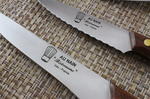 Trousse en cuir 5 couteaux de cuisine Au Nain Bistronome