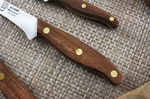 Trousse en cuir 5 couteaux de cuisine Au Nain Bistronome