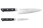 Coffret 2 couteaux japonais Satake Cutlery ABS chef 21cm + office 9cm
