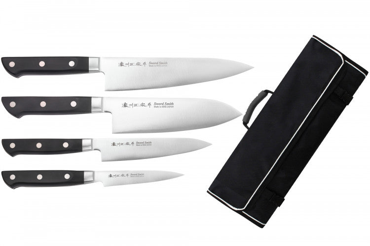 Mallette Satake Cutlery ABS 4 couteaux japonais